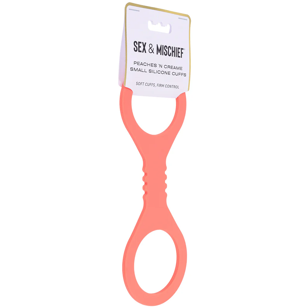 S&M Peaches 'n CreaMe Silicone Cuffs in Small - Image 9