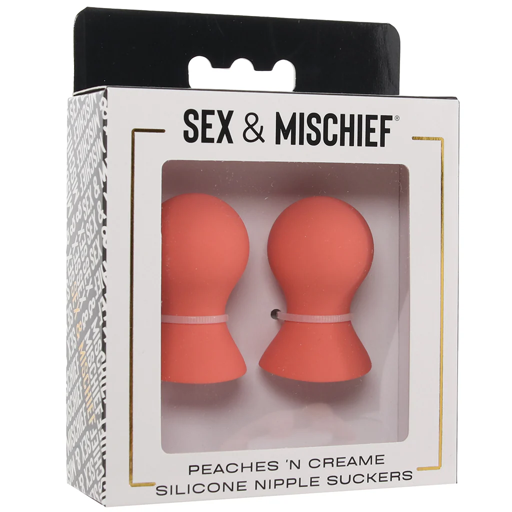 S&M Peaches 'n CreaMe Silicone Nipple Suckers - Image 9