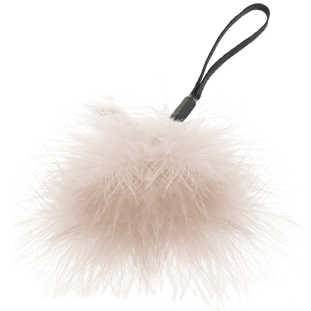S&M Peaches 'n CreaMe Wrist Feather Ticker in Cream - Image 2