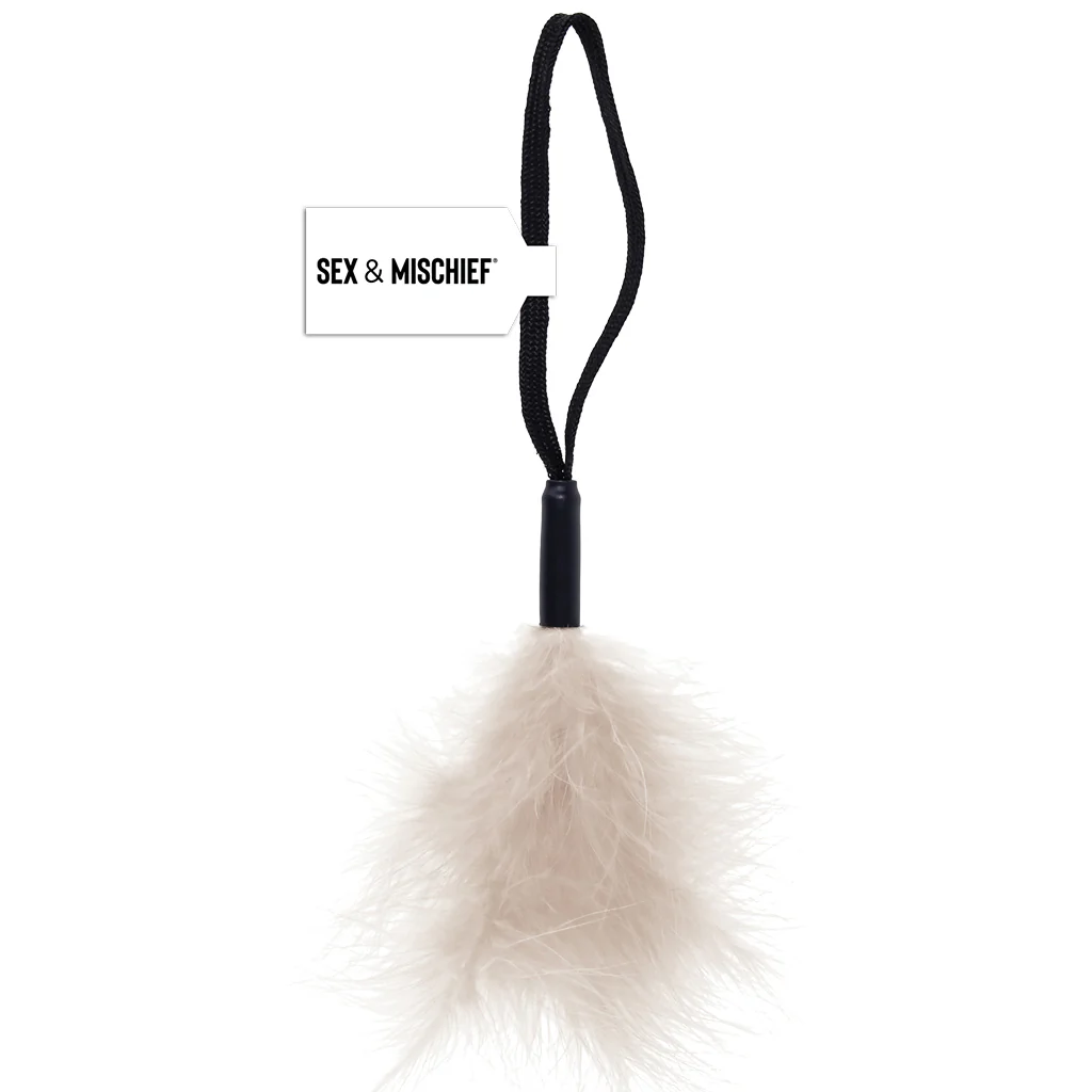 S&M Peaches 'n CreaMe Wrist Feather Ticker in Cream - Image 9