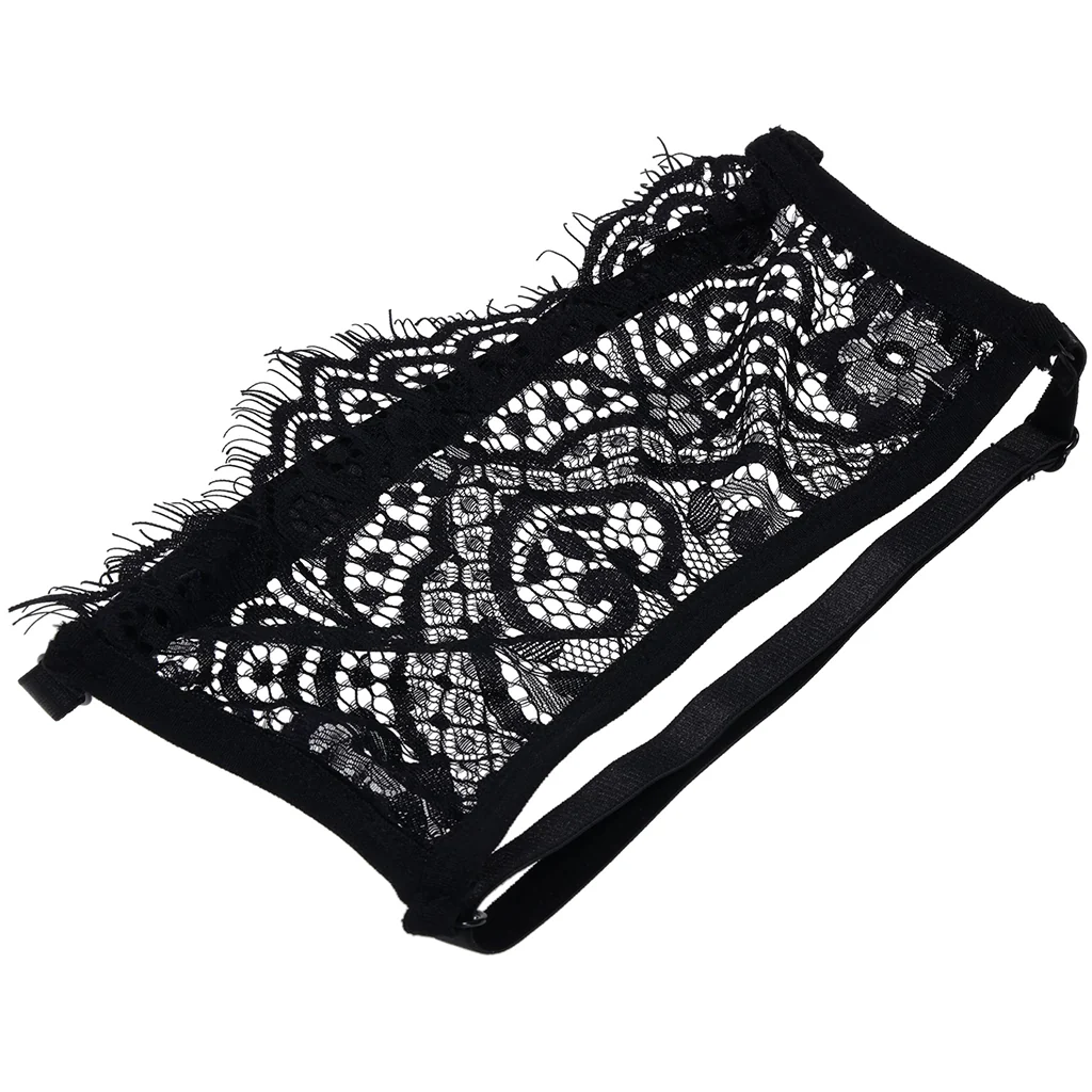 S&M Veiled Vision Lace Blindfold - Image 4