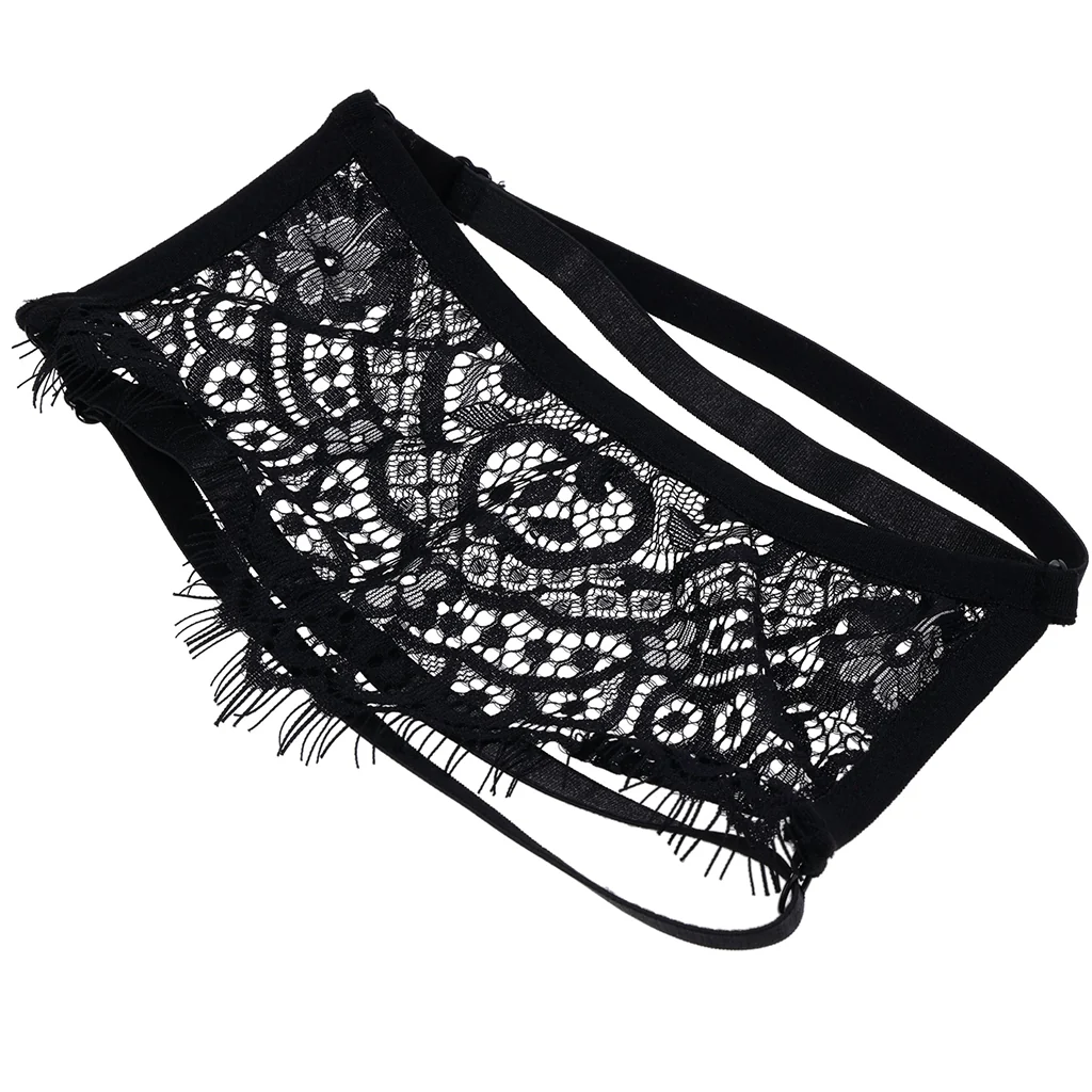 S&M Veiled Vision Lace Blindfold - Image 5