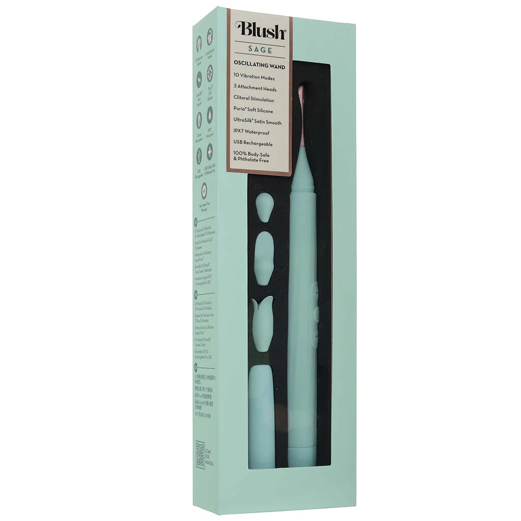 Sage Oscillating Vibe with Attachments - Image 9