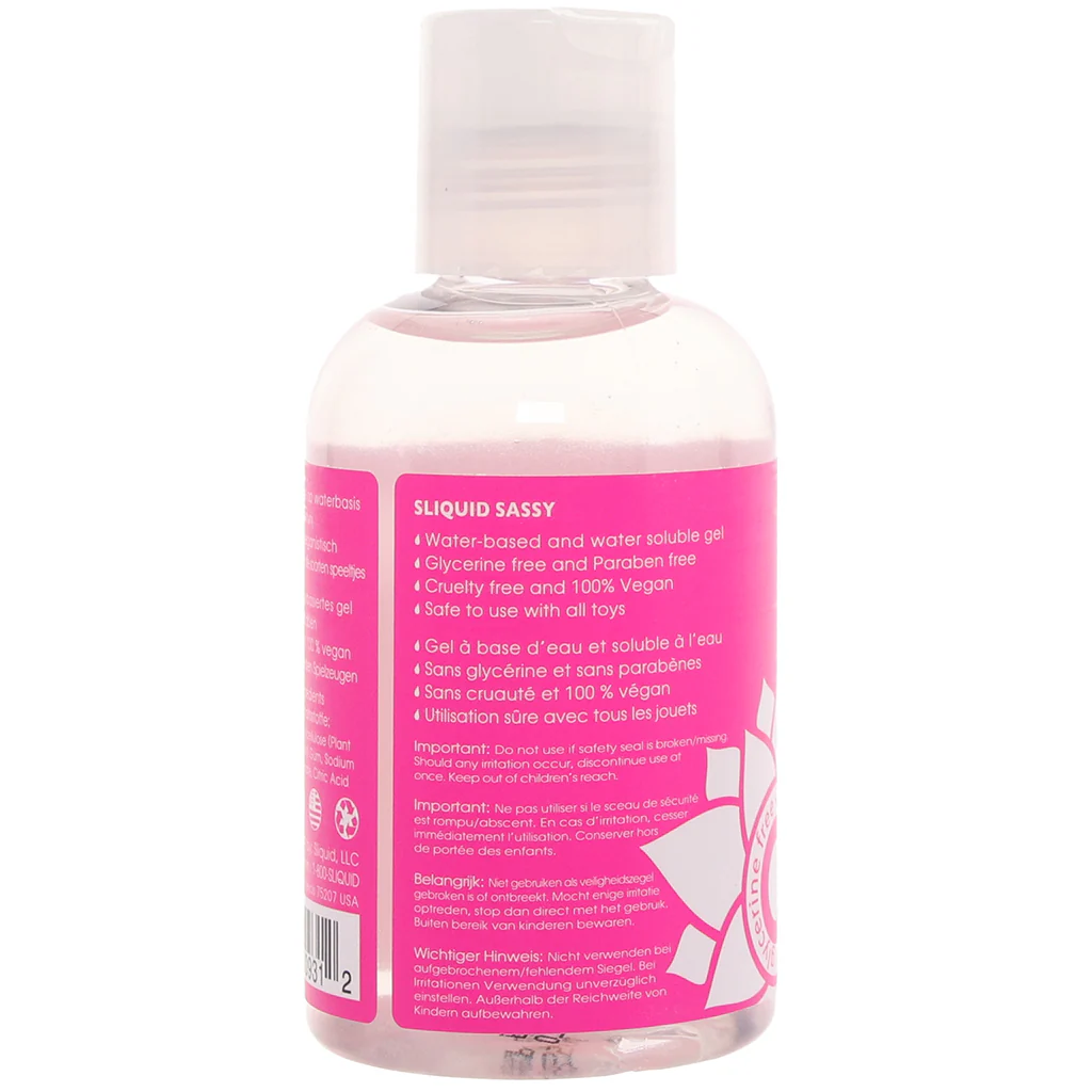 Sassy Booty Gel Natural Lubricant in 4.2oz/125ml - Image 3