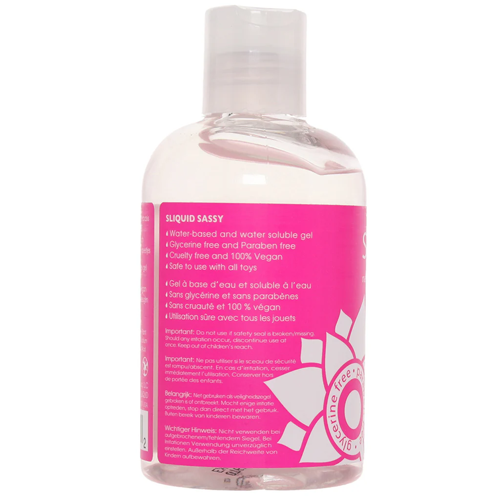 Sassy Booty Gel Natural Lubricant in 8.5oz/255ml - Image 6