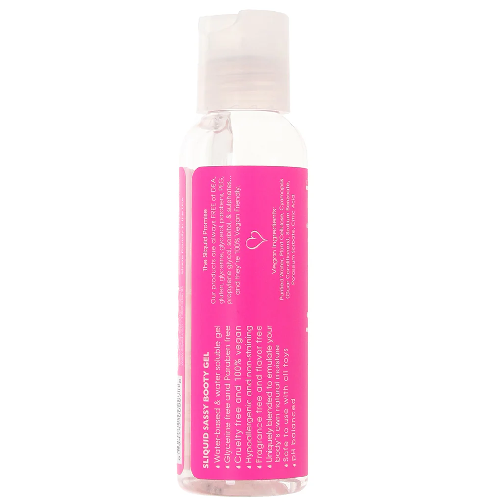 Sassy Booty Gel Natural Lubricant in 2oz/60ml - Image 7