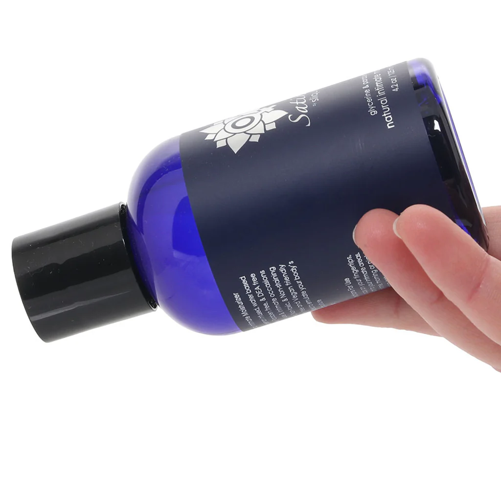 Satin Glycerine Free Natural Lubricant in 4.2oz/125mL - Image 4