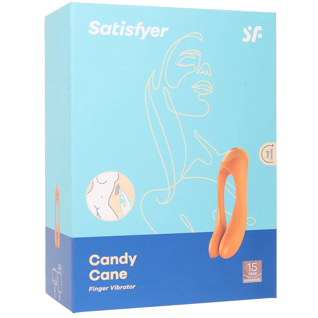 Satisfyer Candy Cane Vibe in Orange - Image 9