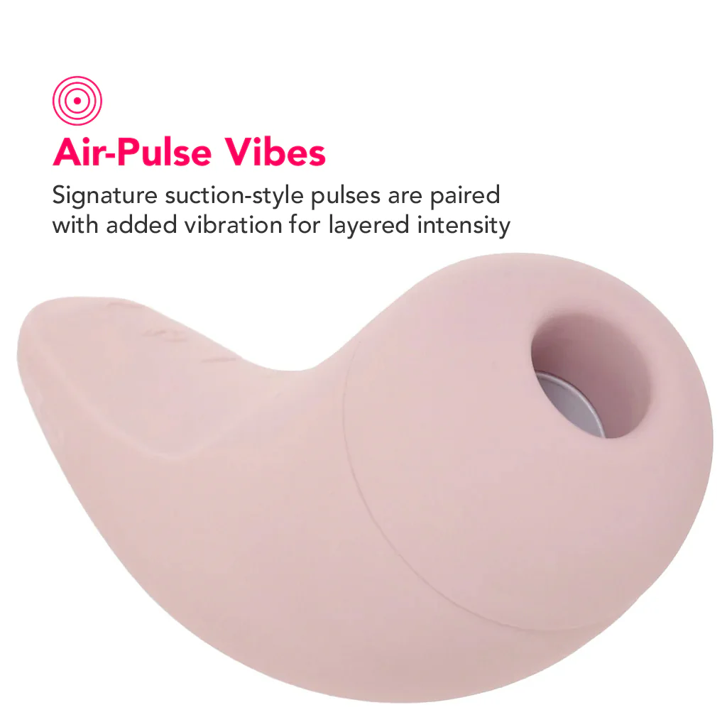 Satisfyer Curvy 2+ Air Pulse Stimulator in Pink - Image 2