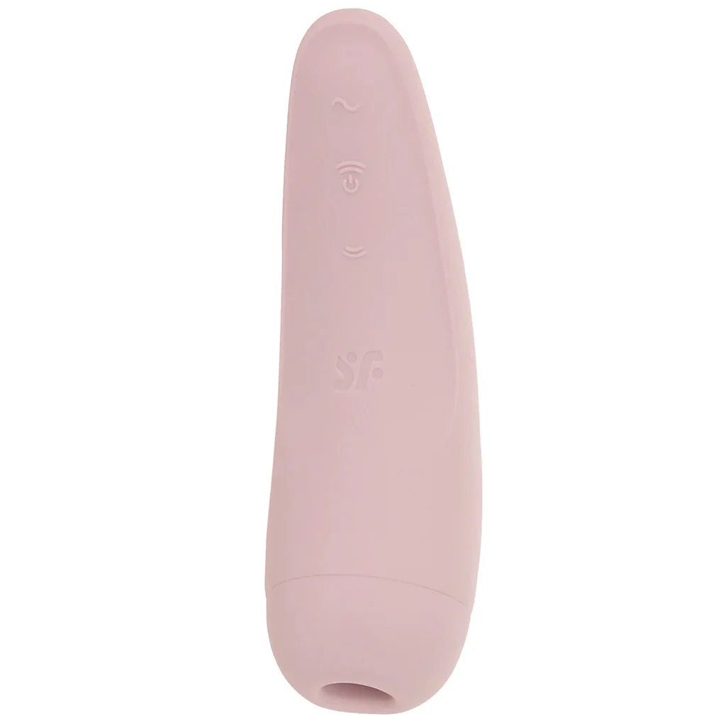 Satisfyer Curvy 2+ Air Pulse Stimulator in Pink - Image 3