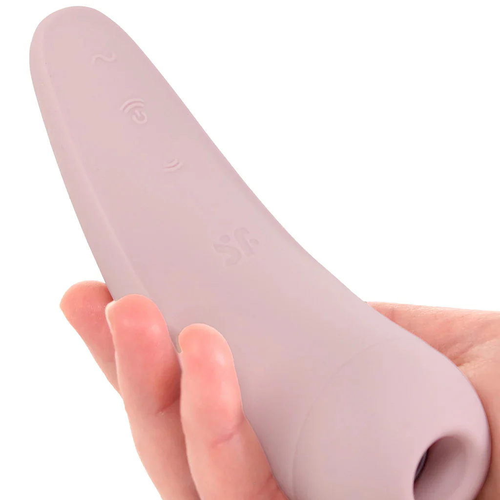 Satisfyer Curvy 2+ Air Pulse Stimulator in Pink - Image 6