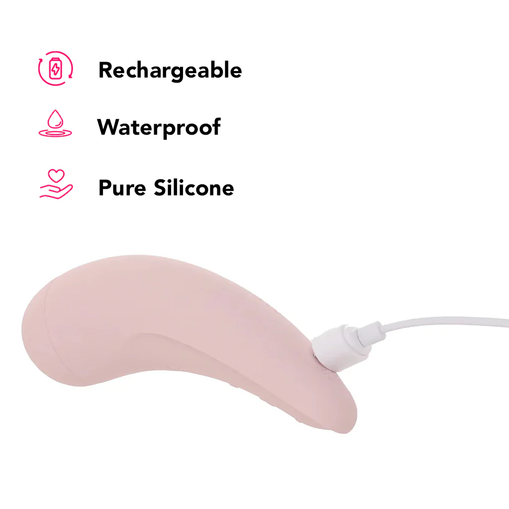 Satisfyer Curvy 2+ Air Pulse Stimulator in Pink - Image 7
