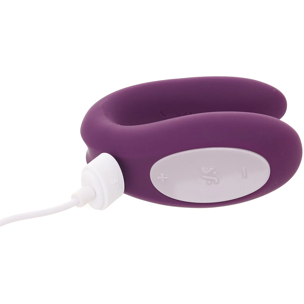 Satisfyer Double Joy Partner Vibe in Violet - Image 7