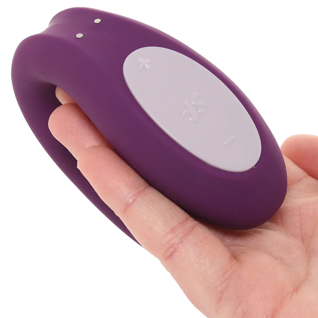Satisfyer Double Joy Partner Vibe in Violet - Image 8