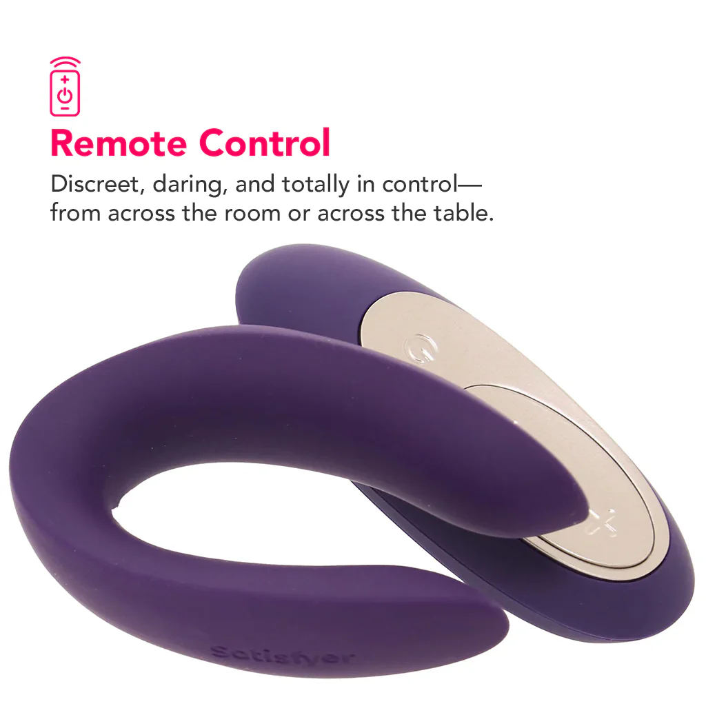 Satisfyer Double Plus Remote Partner Vibe - Image 3