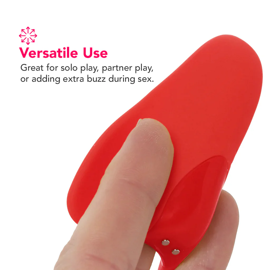 Satisfyer High Fly Finger Vibe in Red - Image 4