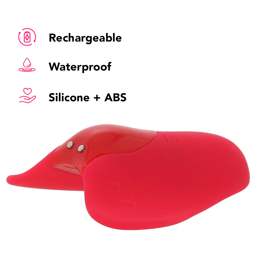 Satisfyer High Fly Finger Vibe in Red - Image 8