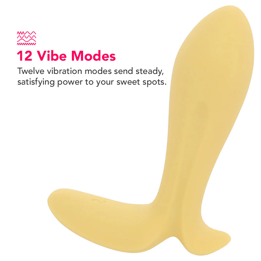 Satisfyer Intensity Plug Vibe in Gold - Image 3