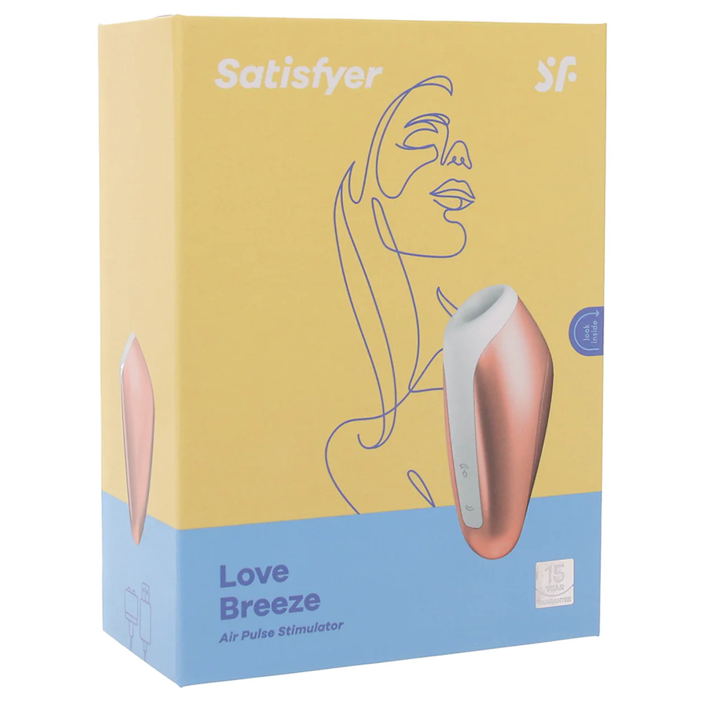 Satisfyer Love Breeze Air Pulse Stimulator in Copper - Image 9