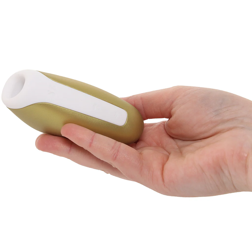 Satisfyer Love Breeze Air Pulse Stimulator in Yellow - Image 4