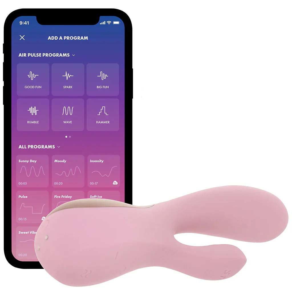 Satisfyer Mono Flex Vibe in Mauve - Image 5