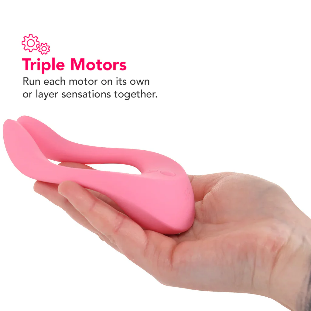 Satisfyer Endless Love Multi Vibrator in Pink - Image 4