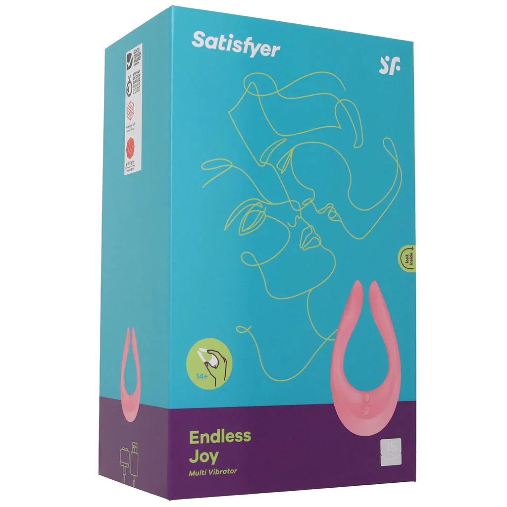 Satisfyer Endless Love Multi Vibrator in Pink - Image 9