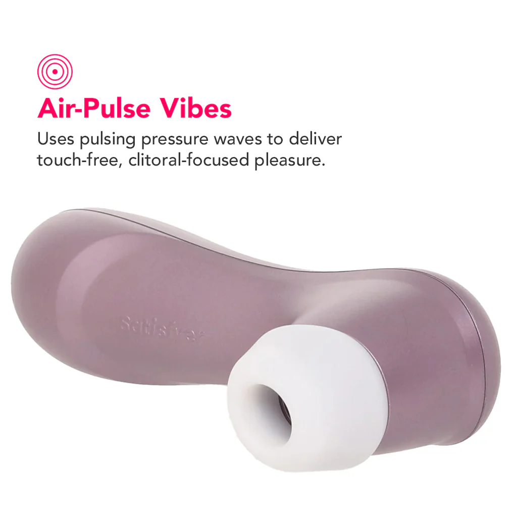 Satisfyer Pro 2 Gen 2 Air Pulse Stimulator in Violet - Image 2