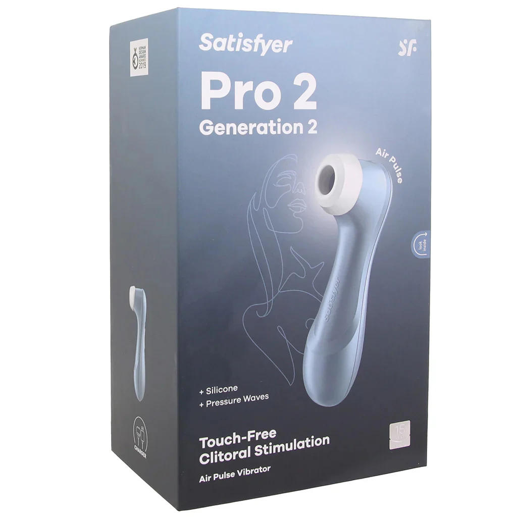 Satisfyer Pro 2 Gen 2 Air Pulse Stimulator in Blue - Image 9