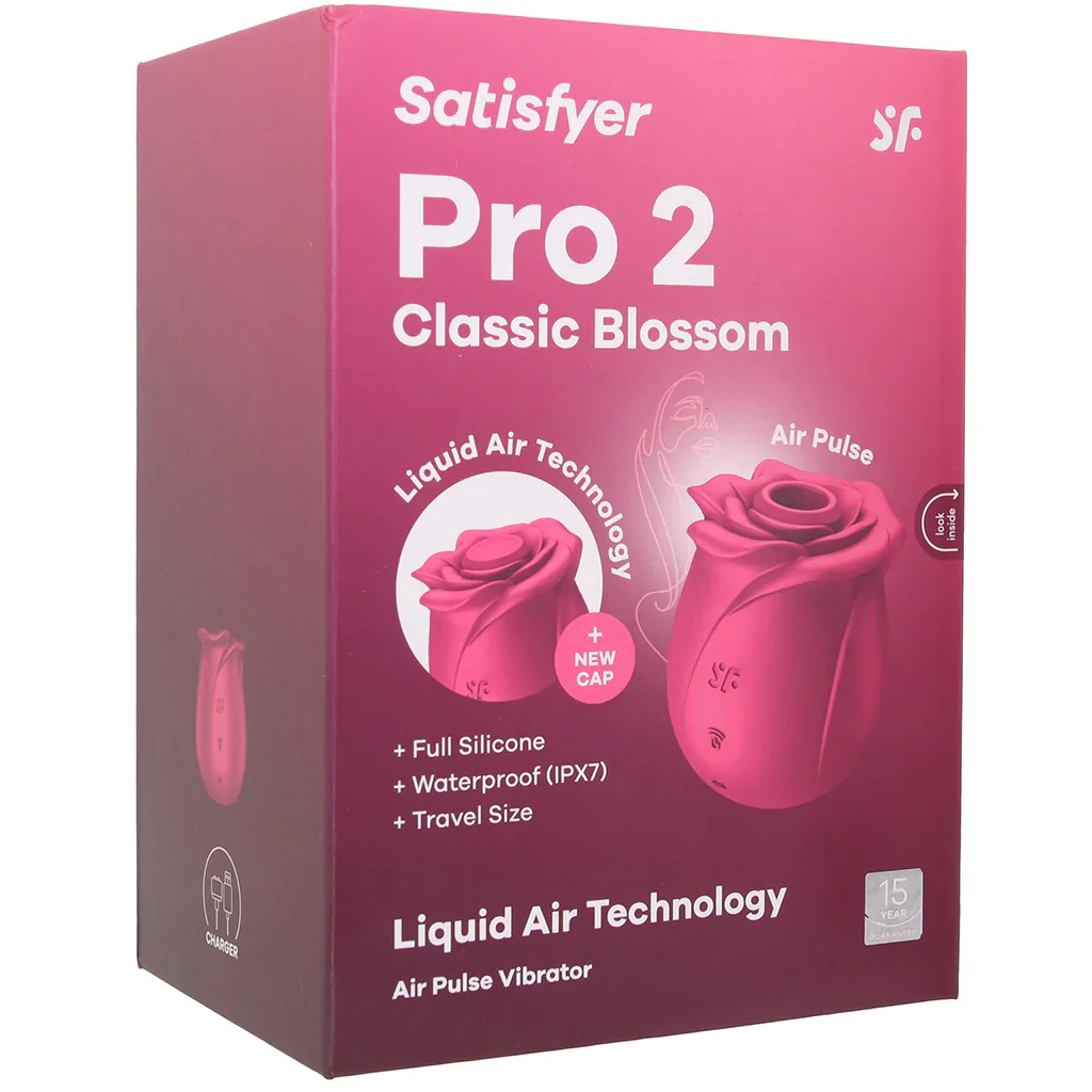 Satisfyer Pro 2 Classic Blossom Rose Vibe - Image 9