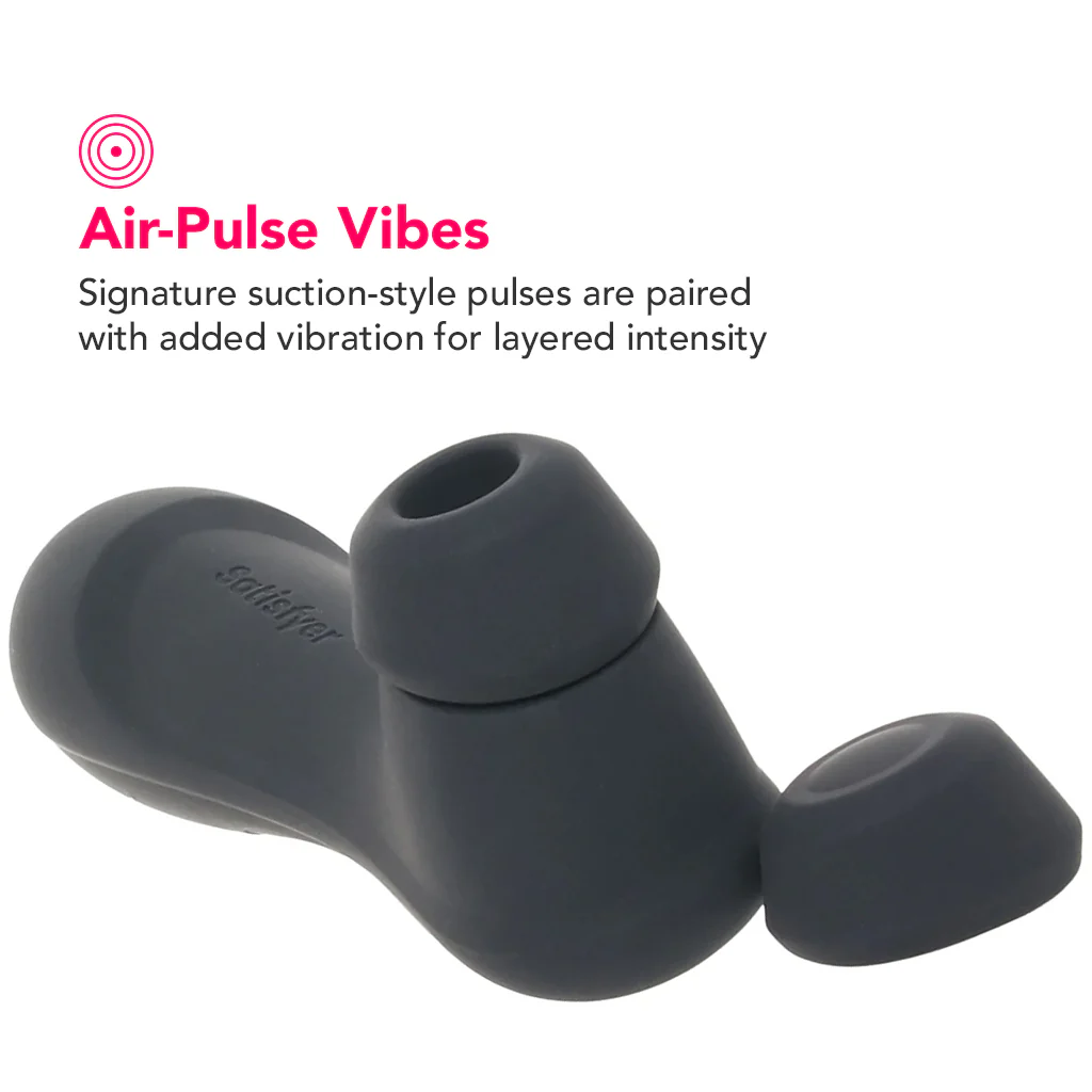 Satisfyer Pro 2 Gen 3 Double Air Pulse App Vibe in Grey - Image 2