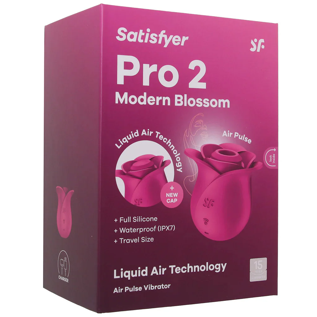 Satisfyer Pro 2 Modern Blossom Air Pulse Vibe - Image 9