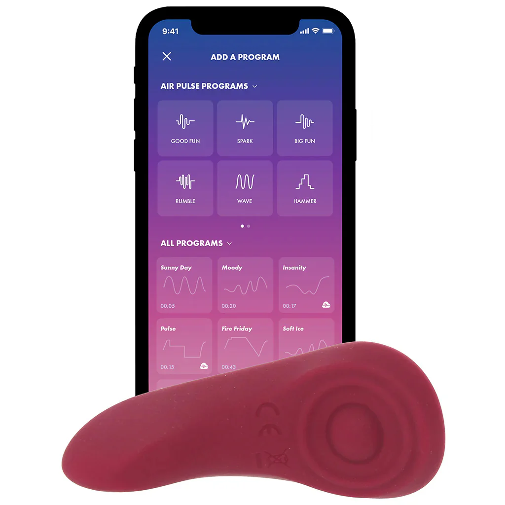 Satisfyer Sexy Secret Panty Vibe in Merlot - Image 3