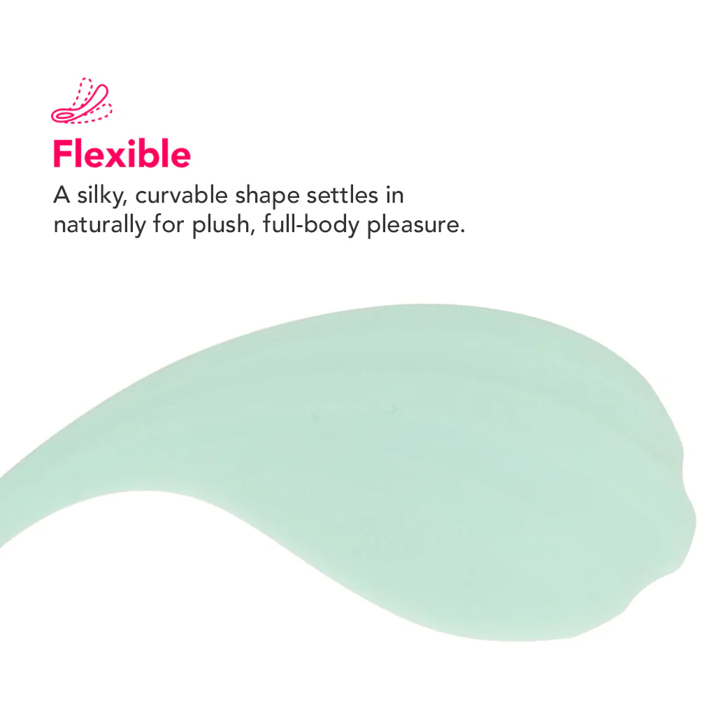 Satisfyer Smooth Petal Wearable Vibe in Mint - Image 6