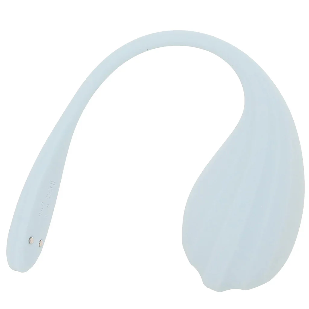 Satisfyer Smooth Petal Wearable Vibe in Light Blue - Image 5