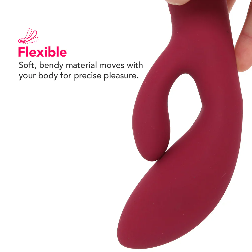 Satisfyer Spinning Rabbit 1 Vibe in Red - Image 6
