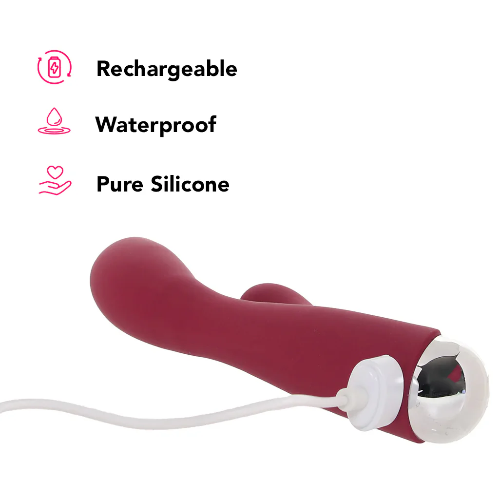 Satisfyer Spinning Rabbit 1 Vibe in Red - Image 7