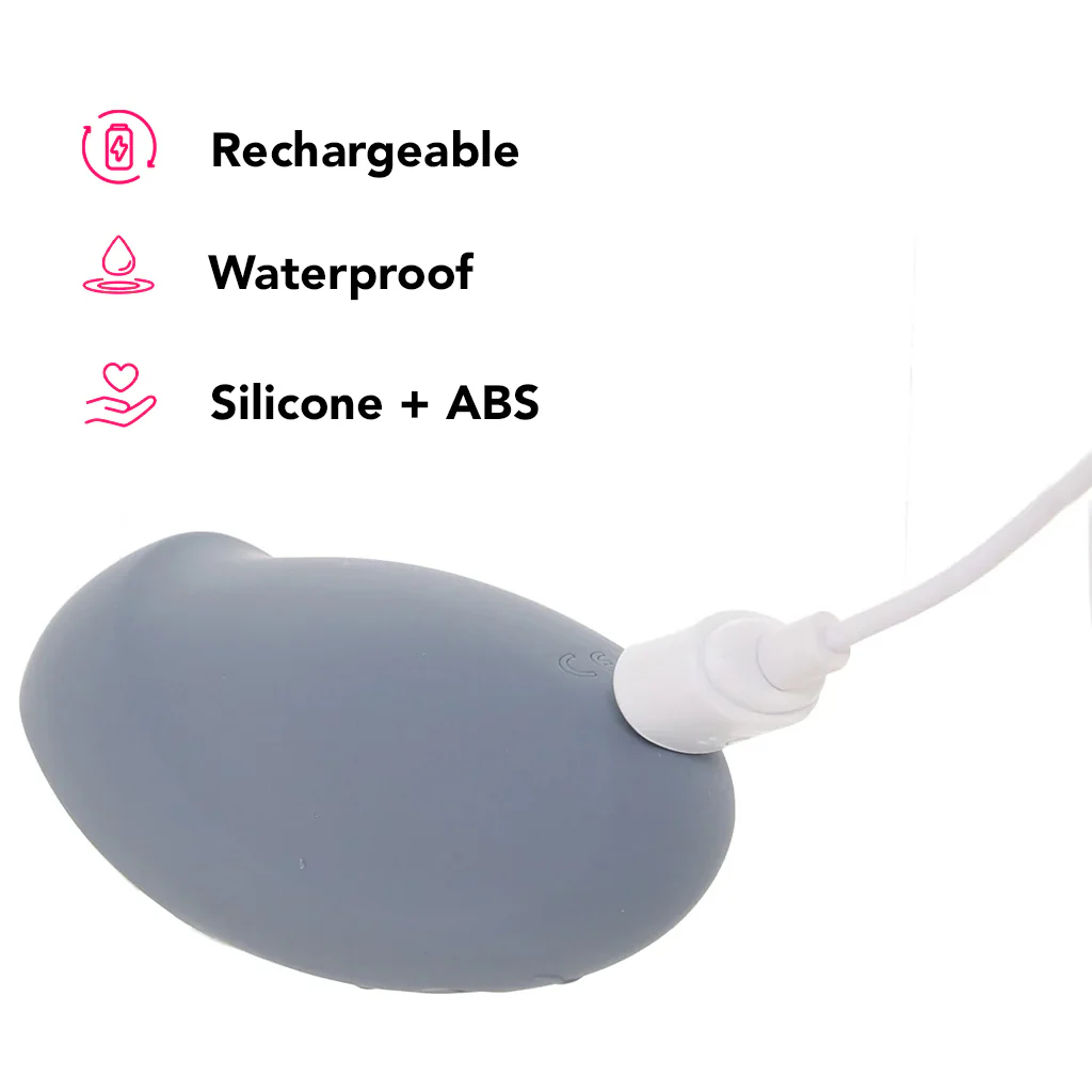 Satisfyer Tap & Climax 1 Tapping Vibe in Grey - Image 7