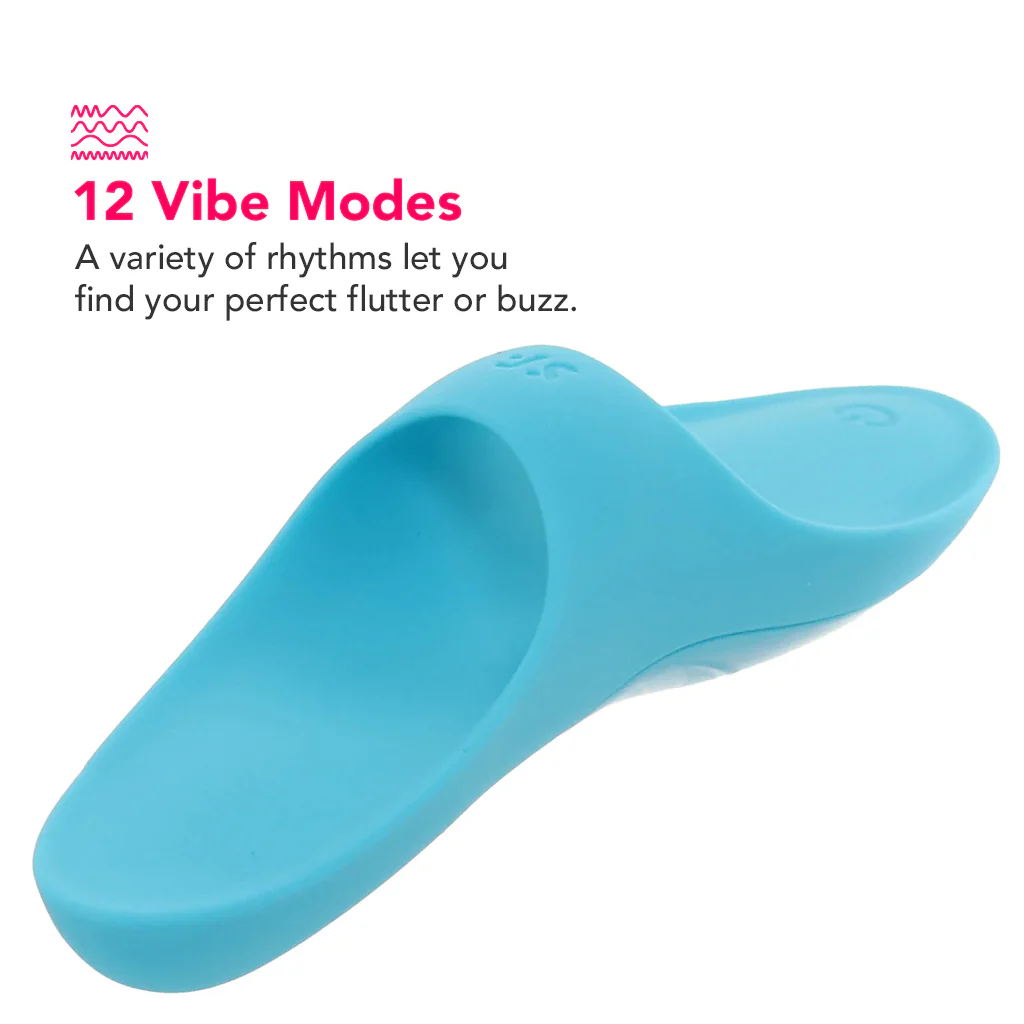Satisfyer Teaser Finger Vibe in Light Blue - Image 2