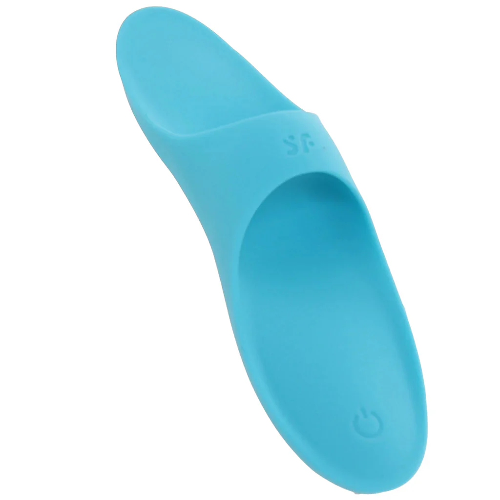 Satisfyer Teaser Finger Vibe in Light Blue - Image 5