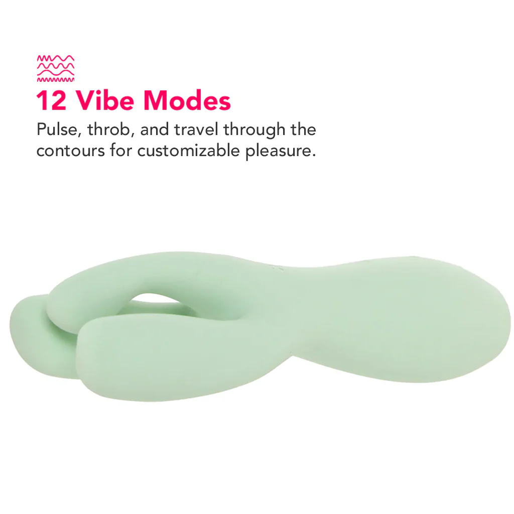 Satisfyer Threesome 3 Vibe in Mint - Image 3
