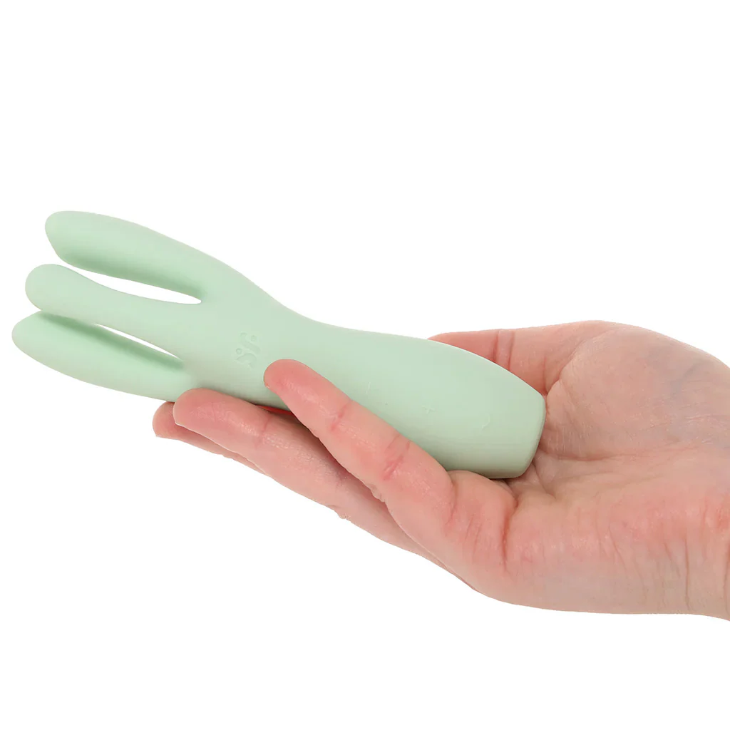 Satisfyer Threesome 3 Vibe in Mint - Image 4