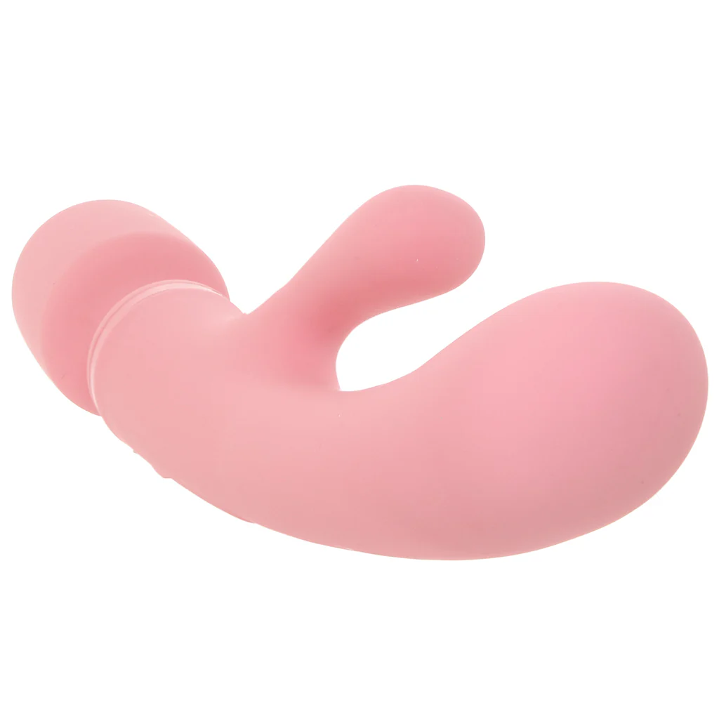 Satisfyer Triple Lover Rabbit Wand Hybrid Vibe in Pink - Image 2