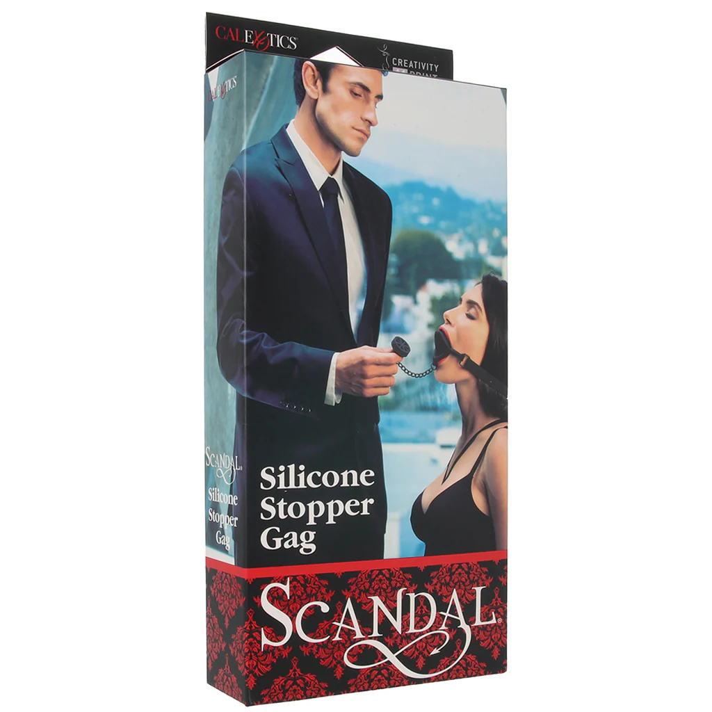 Scandal Silicone Stopper Gag - Image 6