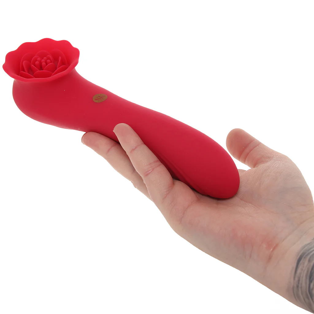 Secret Kisses Rose Quake Dual Ended Tapping Vibe - Image 4