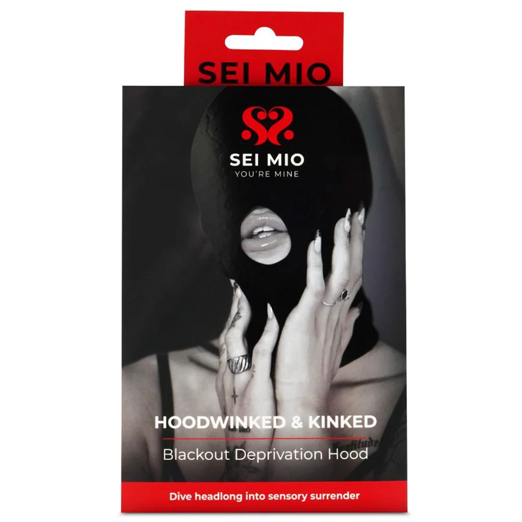 Sei Mio Hoodwinked & Kinked Blackout Hood - Image 9