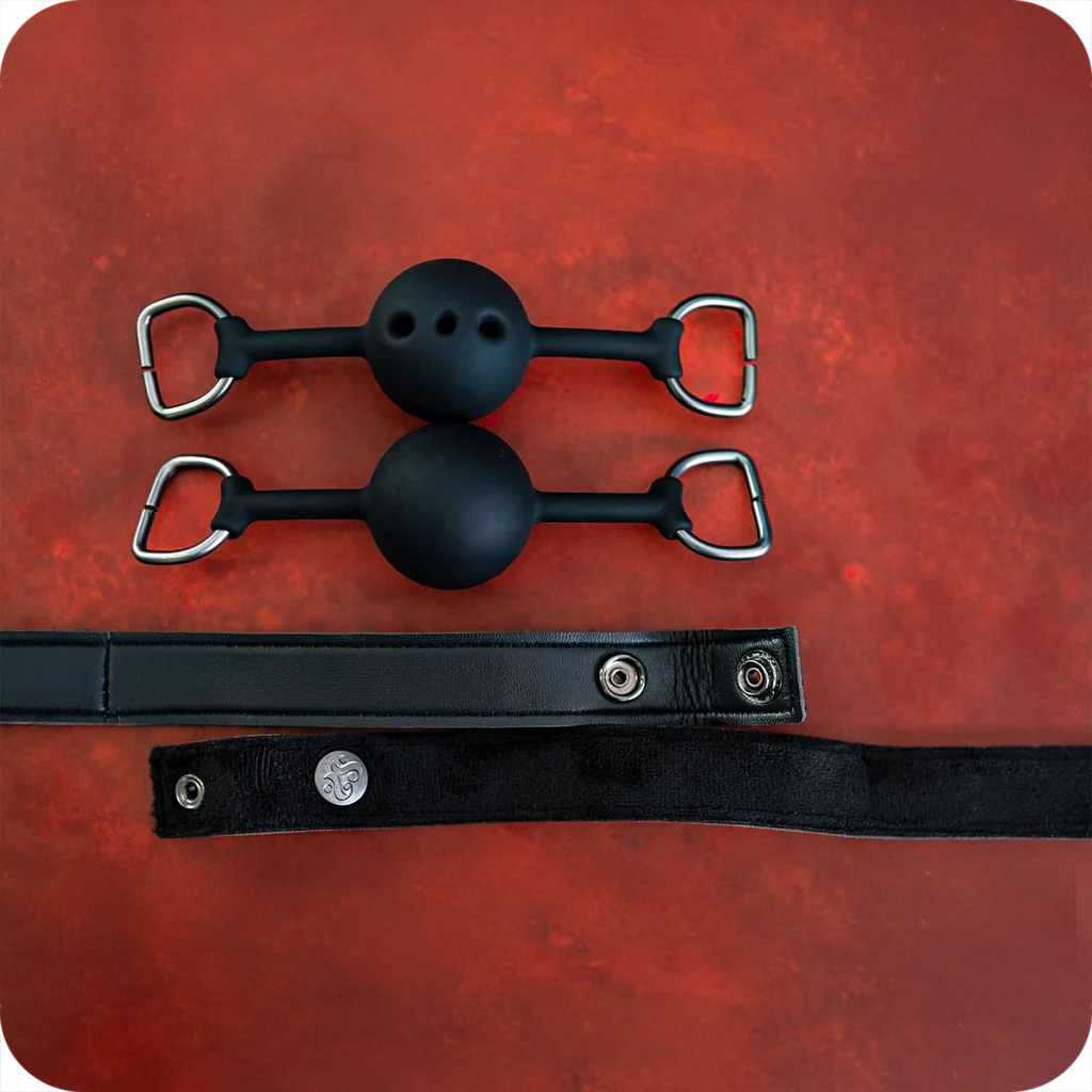 Sei Mio Silent Authority Interchangeable Ball Gag Set - Image 7