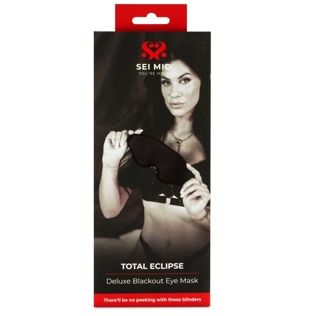 Sei Mio Total Eclipse Deluxe Blackout Eye Mask - Image 9