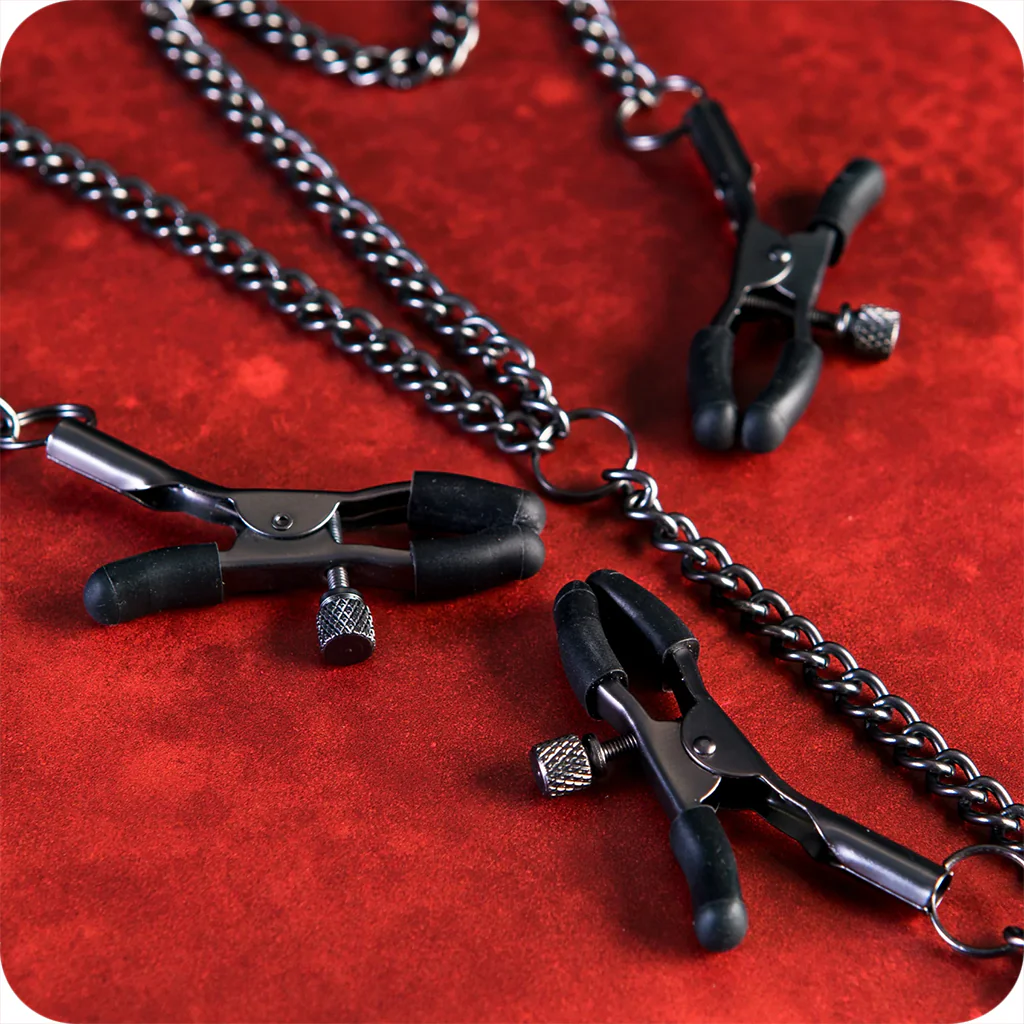 Sei Mio Triple Tease Nipple and Clit Clamp Set - Image 6