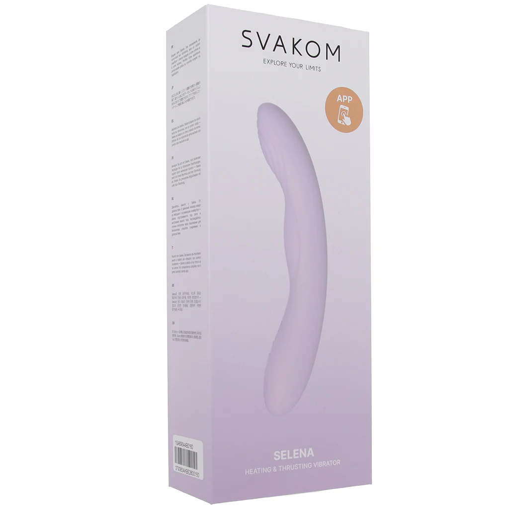 Selena Heating & Thrusting Vibe in Lilac - Image 9